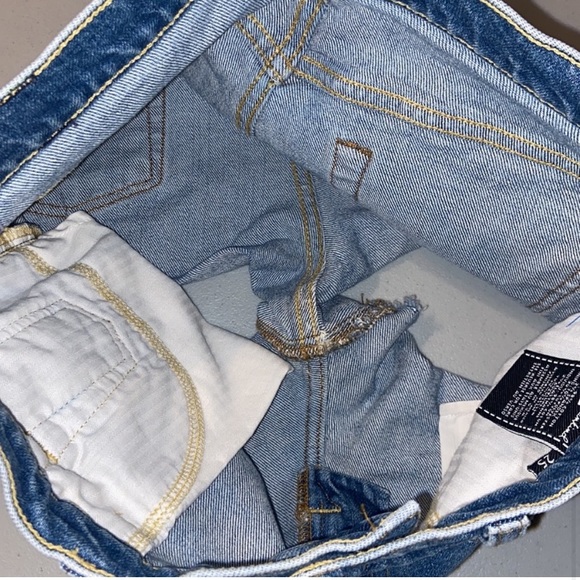 7 For All Mankind Jean Shorts - Picture 8 of 11